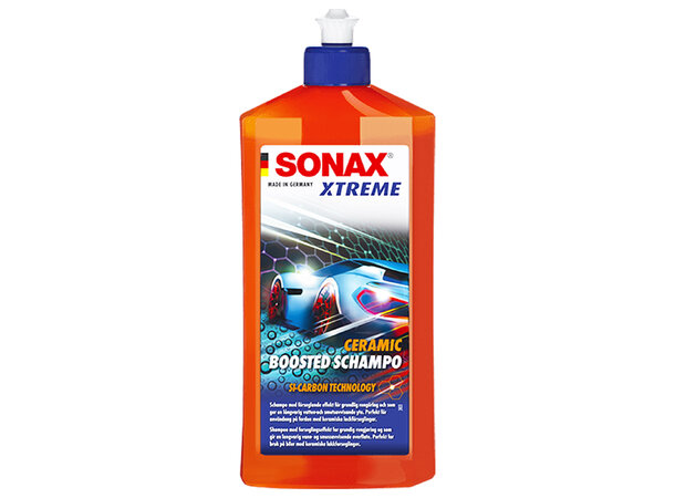 SONAX Xtreme Ceramic Boosted Schampoo 500ml, bilshampo med beskyttelse 