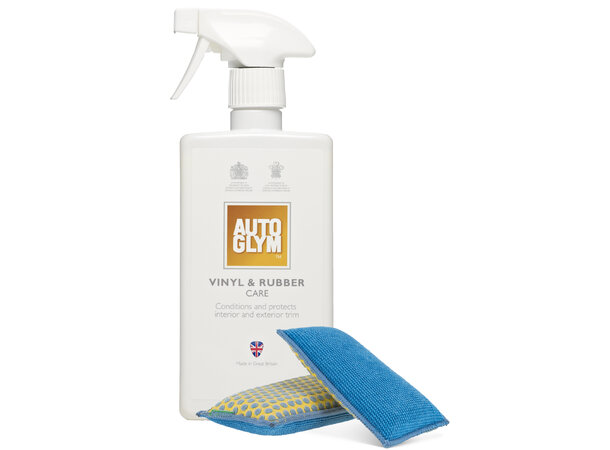 Autoglym Vinyl & Rubber Care Kit Bevar vinyl, plast og gummi lenger. 