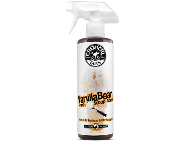 Chemical Guys Vanilla Bean Air Freshner Luktfrisker og odøreliminator, 473ml 