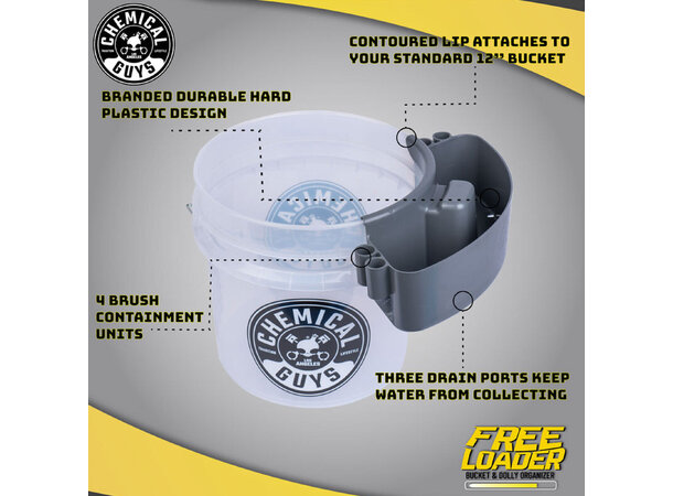 Freeloader Bucket & Dolly - Beholder for Vaskebøtte