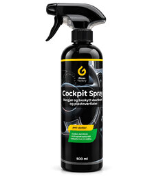 Gloss Factory Cockpit Spray, 500 ml Rengjør, beskytter, antistatisk, 500ml