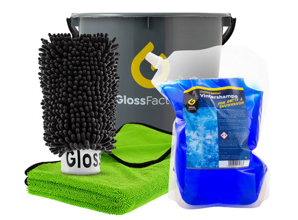 Gloss Factory Høst & Vinter bøttesåpe Vaskepakken for den som liker håndvask 