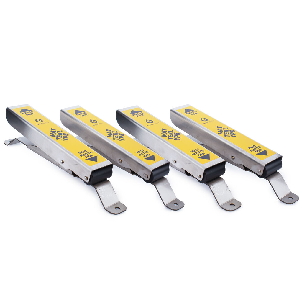 Gloss Factory Matteklype – Rustfritt stål for bilgulvmatter - Garasjetid