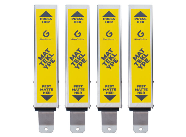 Gloss Factory Matteklype – Rustfritt stål for bilgulvmatter