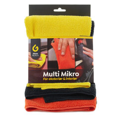 Gloss Factory Multi Mikro Mikrofiberklut 3 pack mikrofiber 40x40 cm