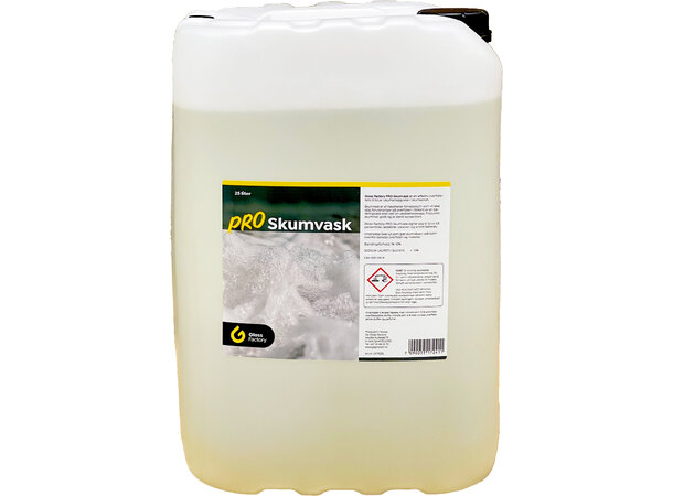 Gloss Factory Pro Skumvask Høyalkalisk forvask, 25L 