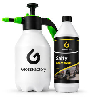 Gloss Factory Salty inkl. pumpekanne Salty Konsentrat 1 liter, inkl. sprayer