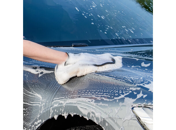 Gloss Factory Wool Wash Mitt Eksklusiv og skånsom vaskehanske i ull 