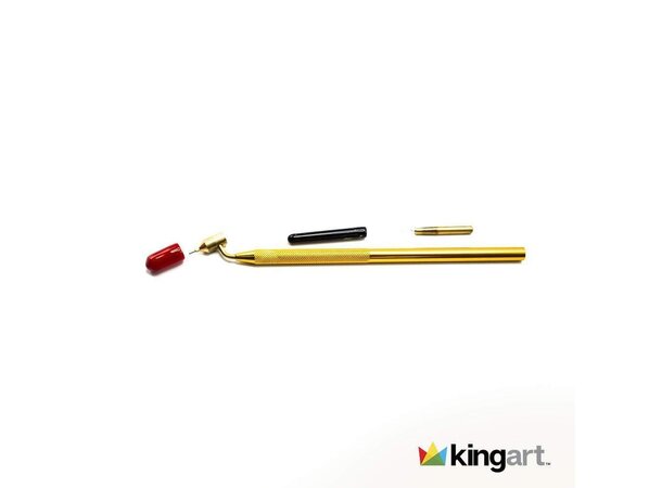 KingArt. Fine Line Painting Pen Lakk penn som fyller enkelt steinsprut