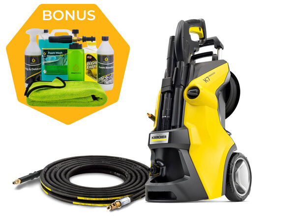 Kärcher K7 XL Premium power Bonus: Komplett vaskepakke 