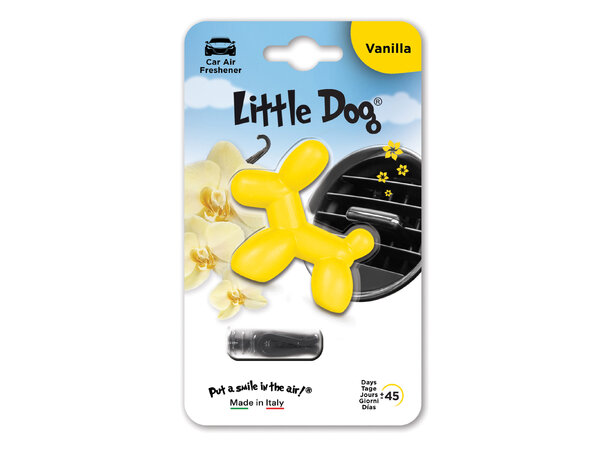Little Dog® Vanilla Luftfrisker med lukt av Vanilla 