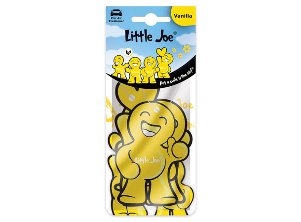 Little Joe® Vanilla Paper Funpack Luftfrisker med lukt av Vanilla 