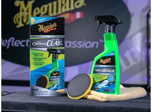 Meguiars Hybrid Ceramic Quik Clay Kit
