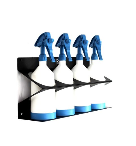 Poka Premium flaskeholder, 4 x 1500 ml 1,5 mm galvanisert stål, pulverlakkert