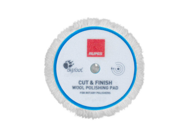 Rupes Cut and Finish Rotary Ullpad (1 stk) Ø150mm for Ø125mm bakplate