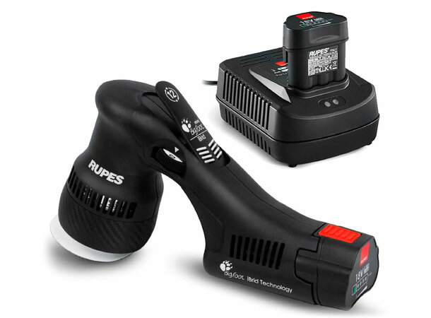 Rupes HLR75 iBrid Mini Solo Maskin - 2 stk batteri og lader