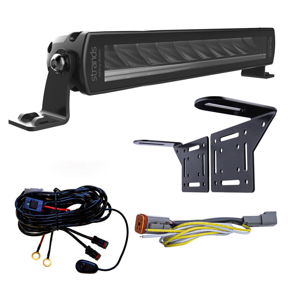 Strands Siberia SR 12" Komplett Kit LedBar pakke med det du trenger