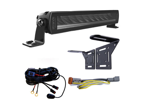 Strands Siberia SR 12" Komplett Kit Led-Bar pakke med det du trenger 