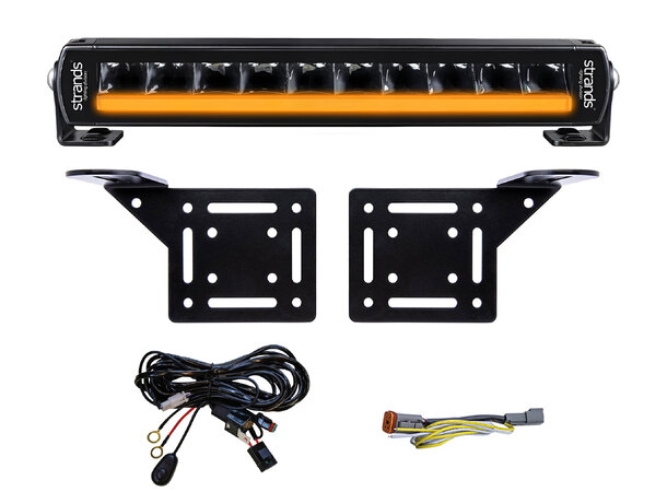 Strands Siberia SR 12" Komplett Kit Led-Bar pakke med det du trenger 