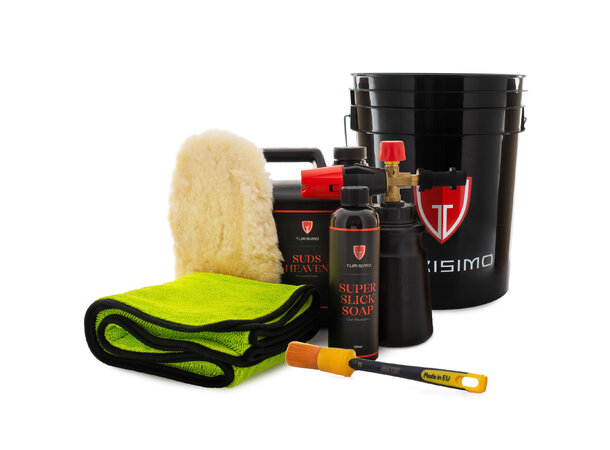 Turisimo Complete Car Foam Wash Kit Komplett vaskekitt fra øverste hylle. 