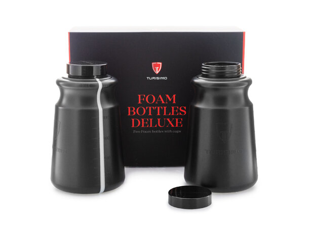 Turisimo Foam Bottles Deluxe To ekstra flasker med kork