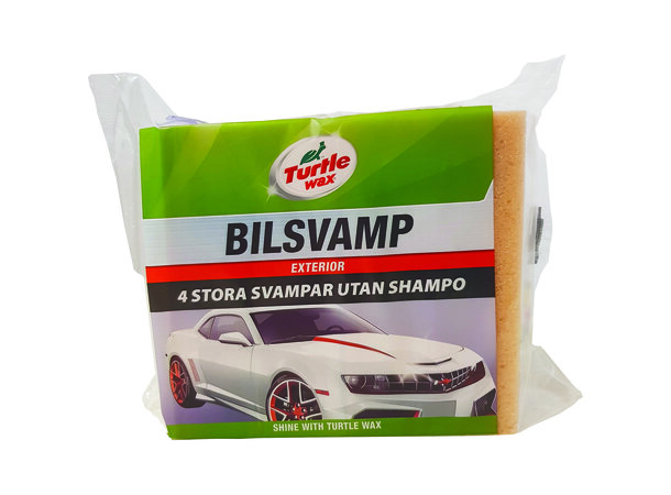 Turtle Wax Bilsvamp 4-pack Svamp 4 pk