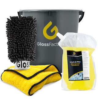 Vaskepakke Nybegynner Inneholder alt du trenger for bilvask