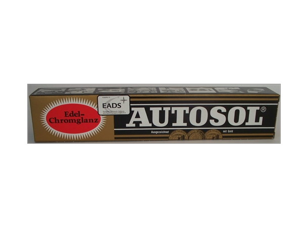 Autosol Metalpolish tube 75ml Fjerner oksidering og polerer opp 