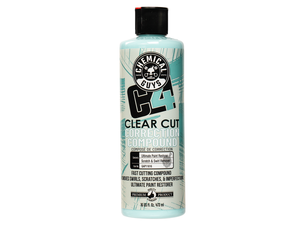 Chemical Guys C4 Clear Cut Compound CORRECTION COMPOUND, 473ml 