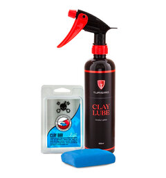 Chemical Guys Clay Bar & Clay Luber Kit Light Duty Claybar Kit