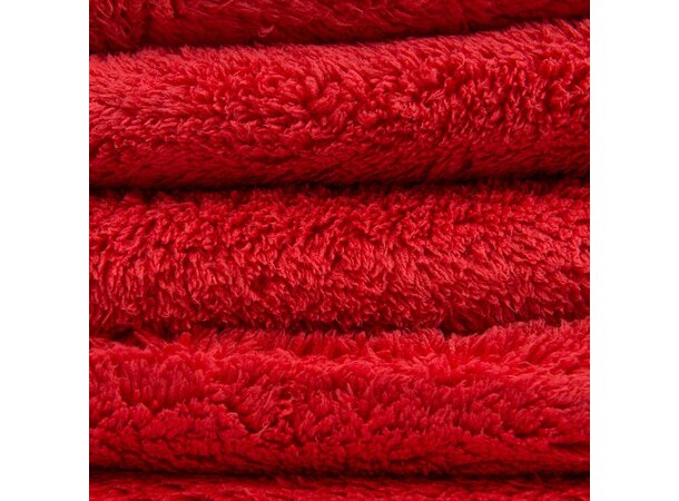 Chemical Guys Happy Ending Ultra Plush 3-pk. Mikrofiberkluter, rød 