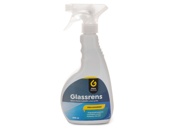 Gloss Factory Glassrens Glassrens uten amoniakk, 500 ml.