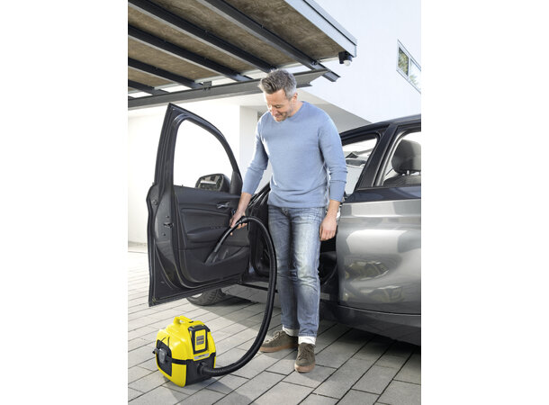 Kärcher WD1 Støvsuger Batteridrevet grovstøvsuger våt/tørr 