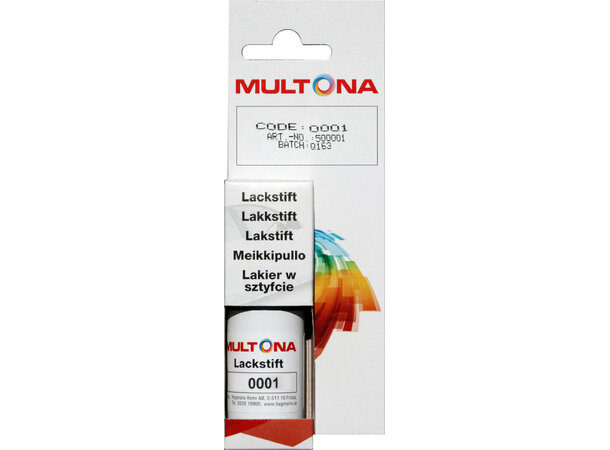 Multona Lakkstift 711 Lakk som utbedrer mindre lakkskader, 9ml 