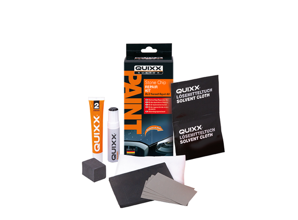 Quixx Paint Stone Chip Repair Kit Reparasjonssett for steinsprut Rød 