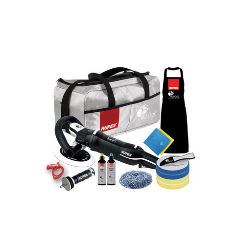 Rupes DLX LH19E Roterende polermaskin, komplett kit