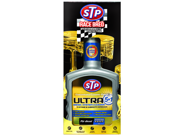 STP Ultra 5 in 1 Diesel Dieselsystemrens 5i1 400 ml 