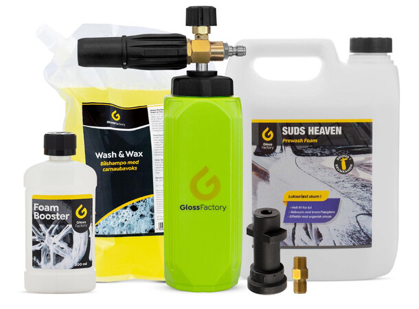 Starterkit for skumvask Komplett kit som passer din gule Kärcher 