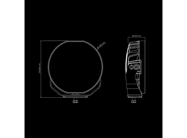 Strands Siberia Skylord 9 LED Fjernlys – 744m rekkevidde