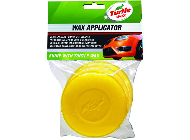 Turtle Wax Påføringssvamp 3-Pack - Perfekt for Voks & Polish