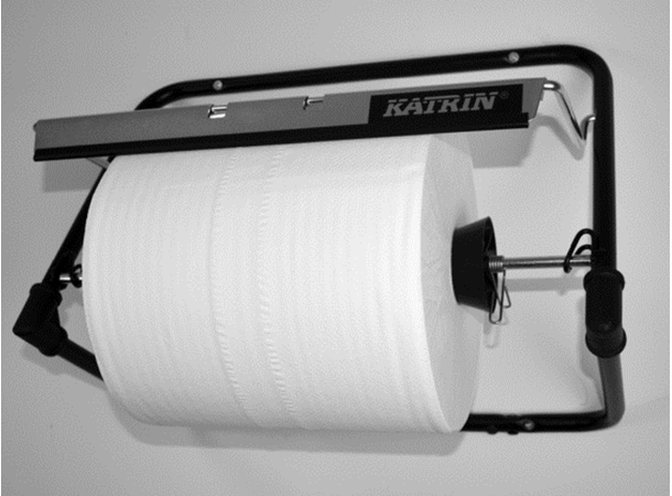 Vegg- og benkstativ Praktisk stativ for verkstedpapir 