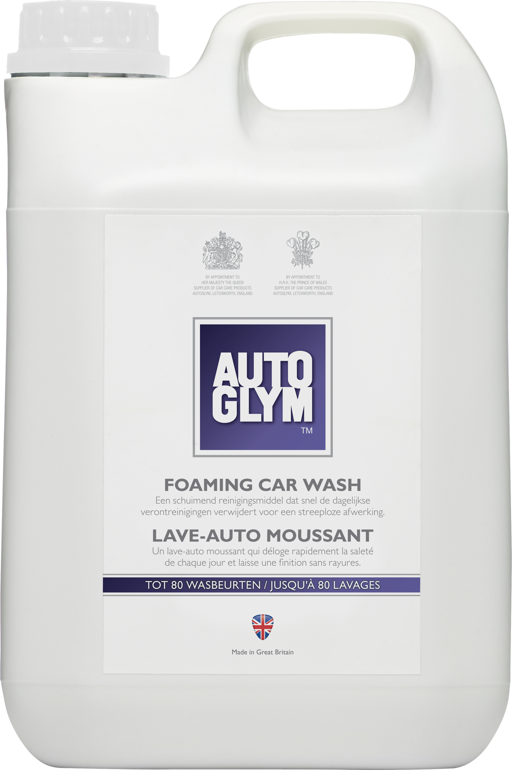 Autoglym Foaming Car Wash pH nøytral bilshampo 2,5l Garasjetid