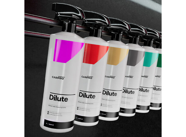 CarPro Dilute Sticker Set - 72 stk klistremerker for blandeflaske