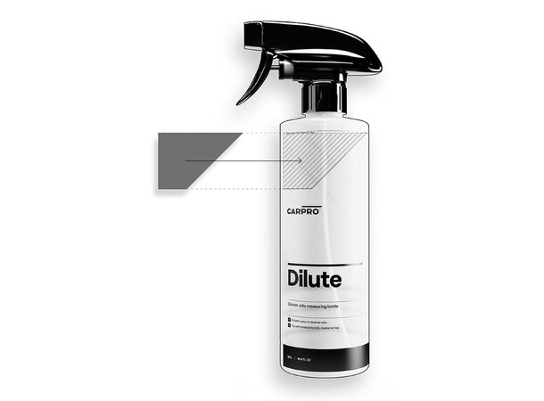 CarPro Dilute Sticker Set - 72 stk klistremerker for blandeflaske