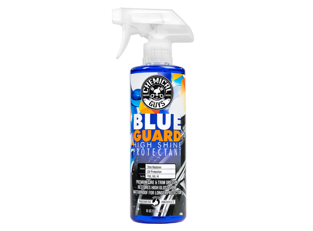 Chemical Guys Blue Guard II Wet Look Plast, gummi og dekkfornyer, 473ml