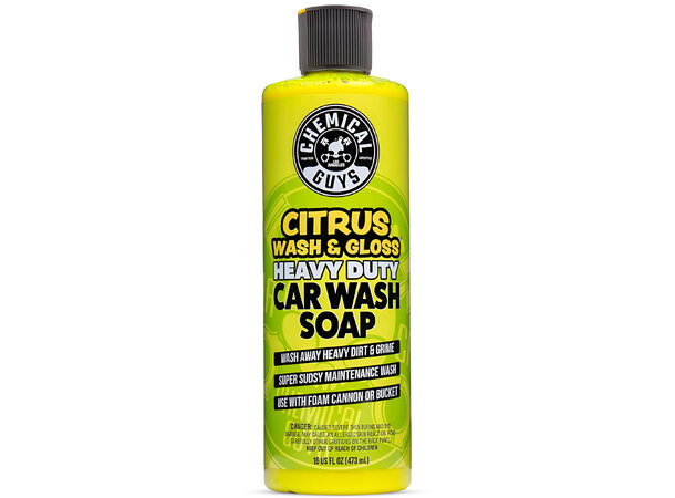 Chemical Guys Citrus Wash & Gloss Sitrusbasert bilshammpoo med glans, 3,7L 