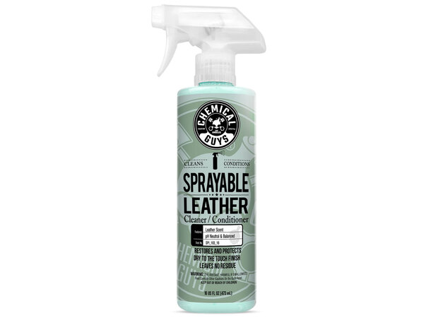 Chemical Guys Sprayable Leather Renser og beskytter skinn, 473ml 