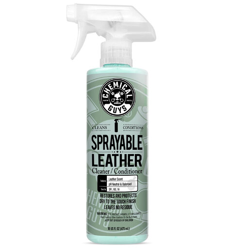 Chemical Guys Sprayable Leather Renser og beskytter skinn, 473ml