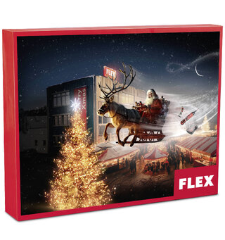 FLEX Juleskalender 2025 Med 4v. batteridrevet skrutrekker