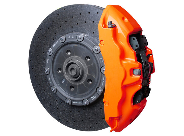 Foliatec Brake Caliper Lacquer Set NEON ORANGE, 4 components 